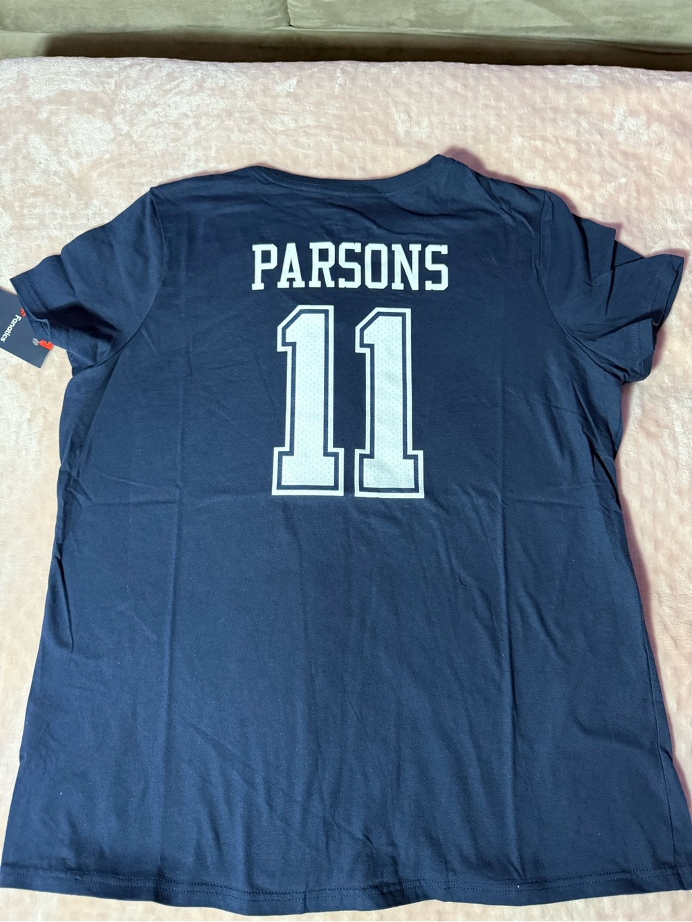 Fanatics Navy Men's Parsons #11 Team Graphic Tee